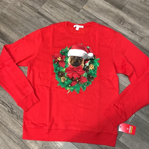 ⚡️ Pug dog puppy ugly christmas sweater - Picture 4 of 10